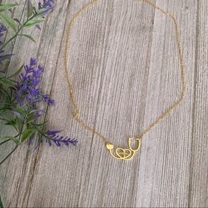 NWT Gold Plated Lightweight Stethoscope Necklace